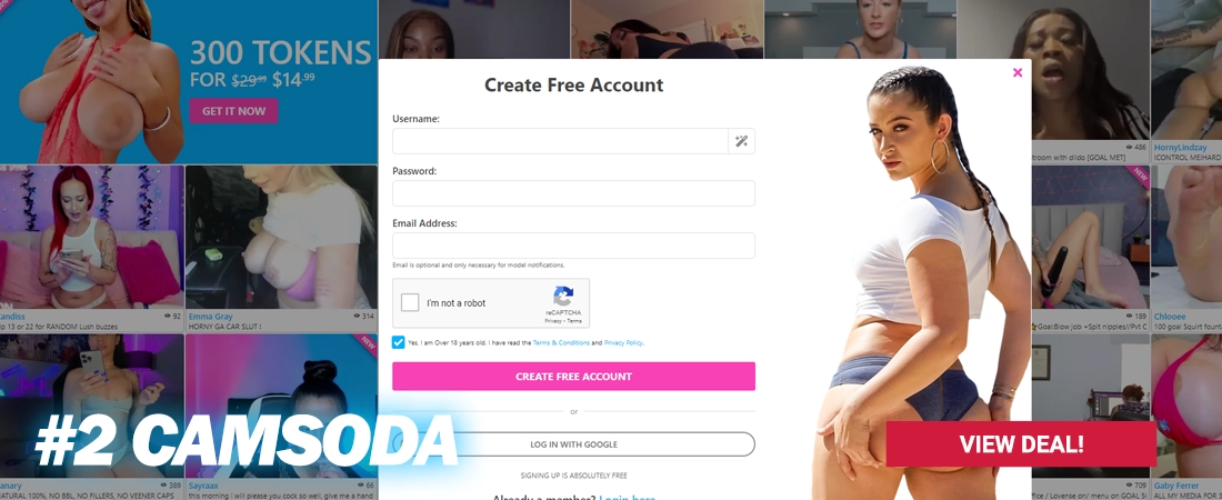 Get CamSoda Exclusive Discount CamSoda exclusive discount offer